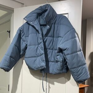 Wild Fable Steel Blue Puffer Jacket